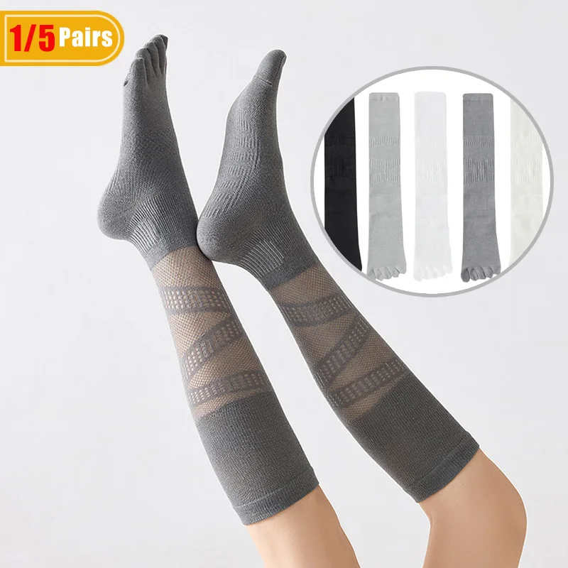 Badminton Net - 1/5 Pares de Calcetines de Compresión