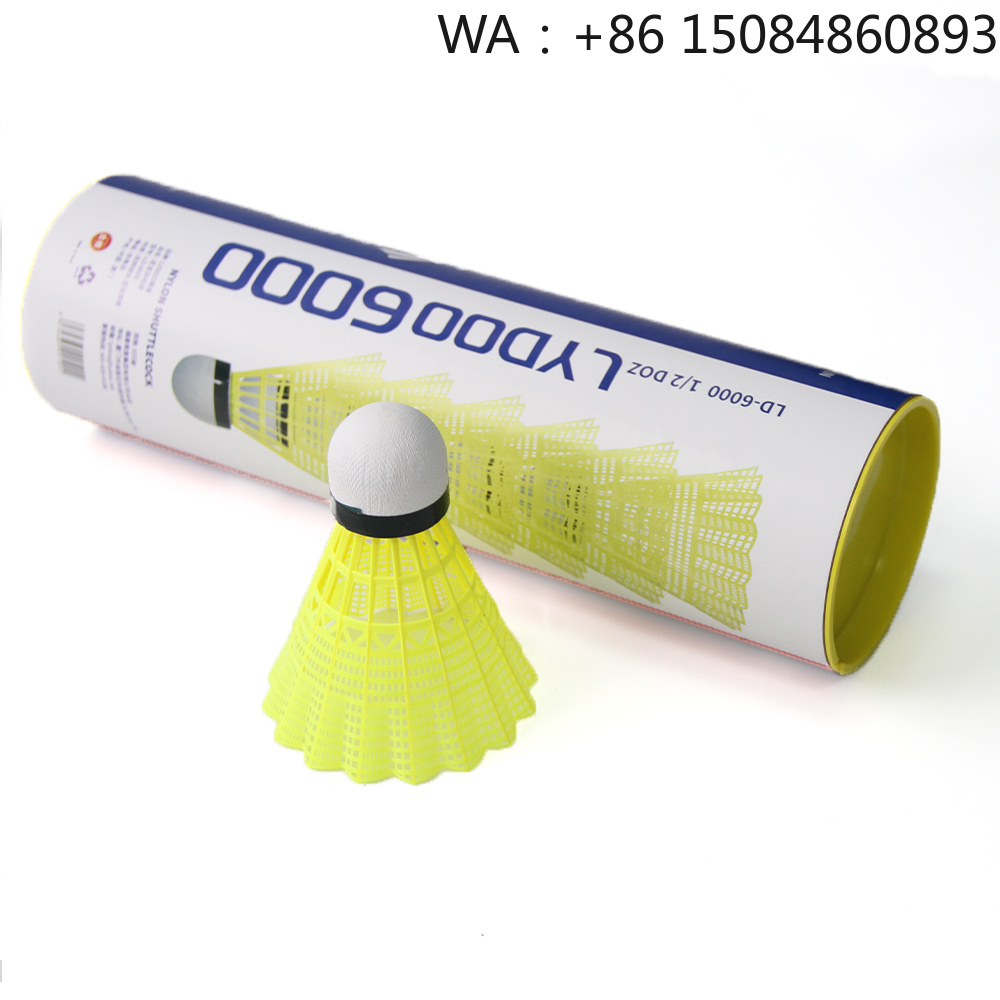Nylon Shuttlecock 12 - Volantes de bádminton de entrenamiento de