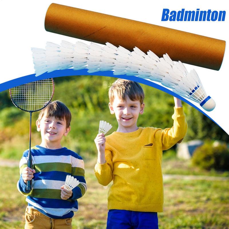 Nylon Shuttlecock 12 - Juegos de bádminton para patio trasero,