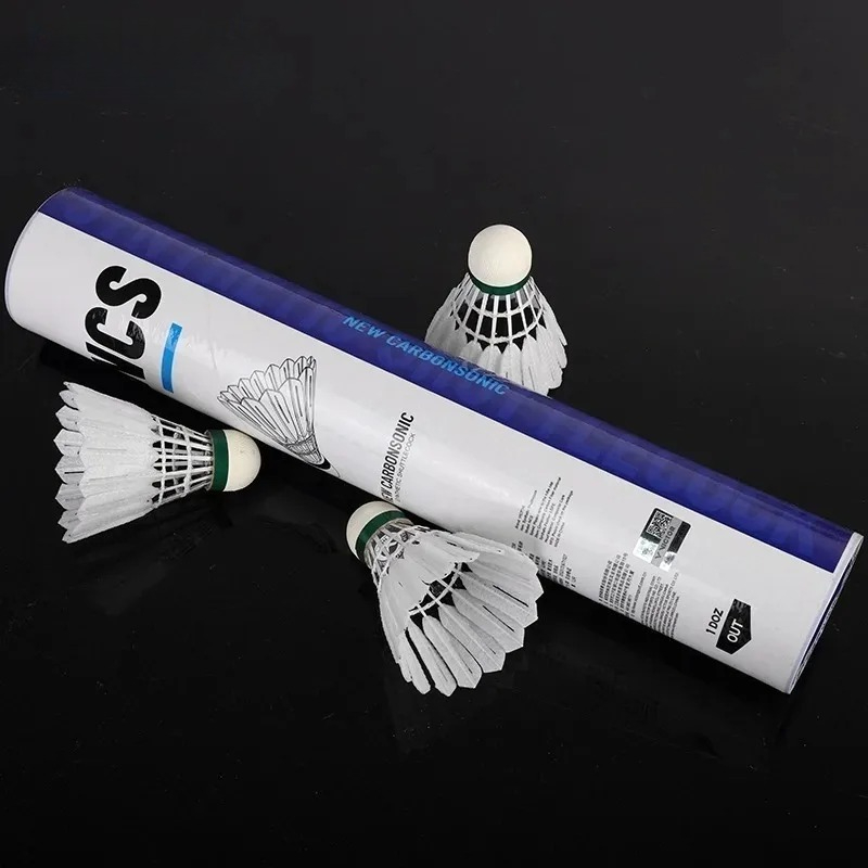 Nylon Shuttlecock 12 - Volantes de bádminton con sonido de