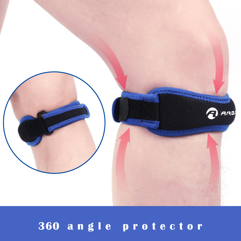 Knee Brace Badminton - Rodillera para tendón rotuliano, rodillera ajustable