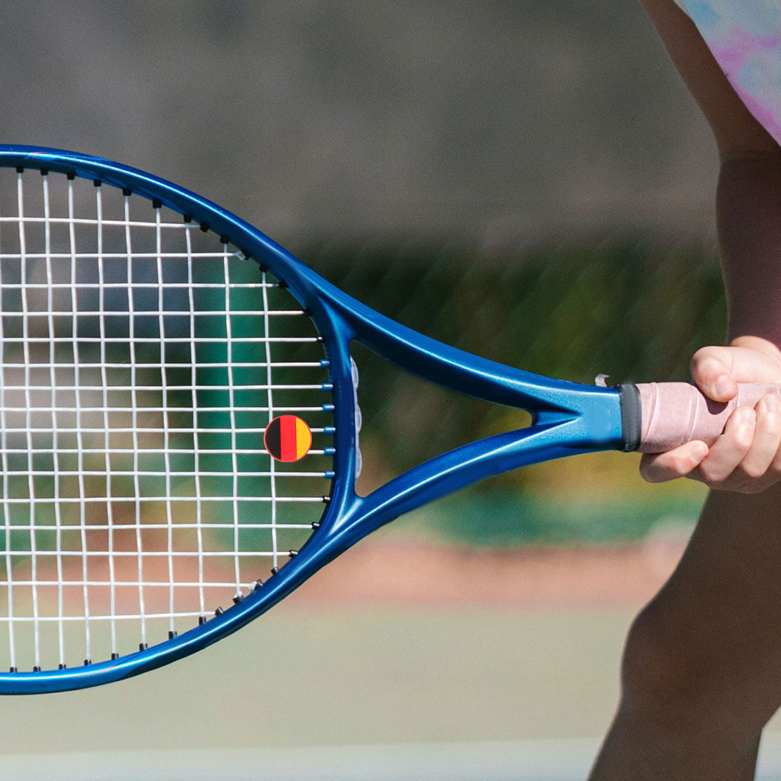 Racket Vibration Dampener - Amortiguadores decorativos para raqueta de tenis,