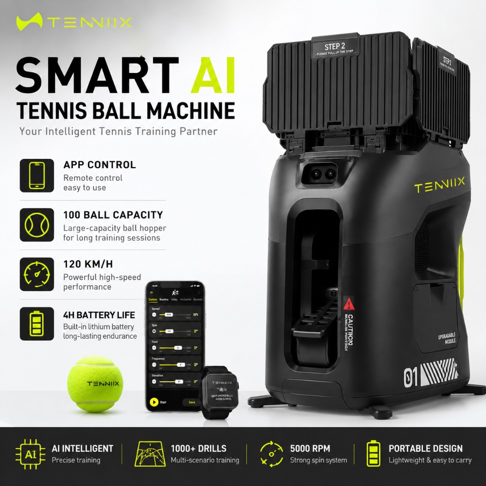 Badminton In English - Máquina de Tenis Inteligente con IA,