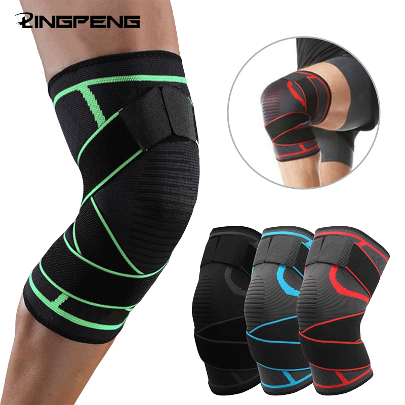 Knee Brace Badminton - Rodilleras deportivas para Fitness, vendaje de