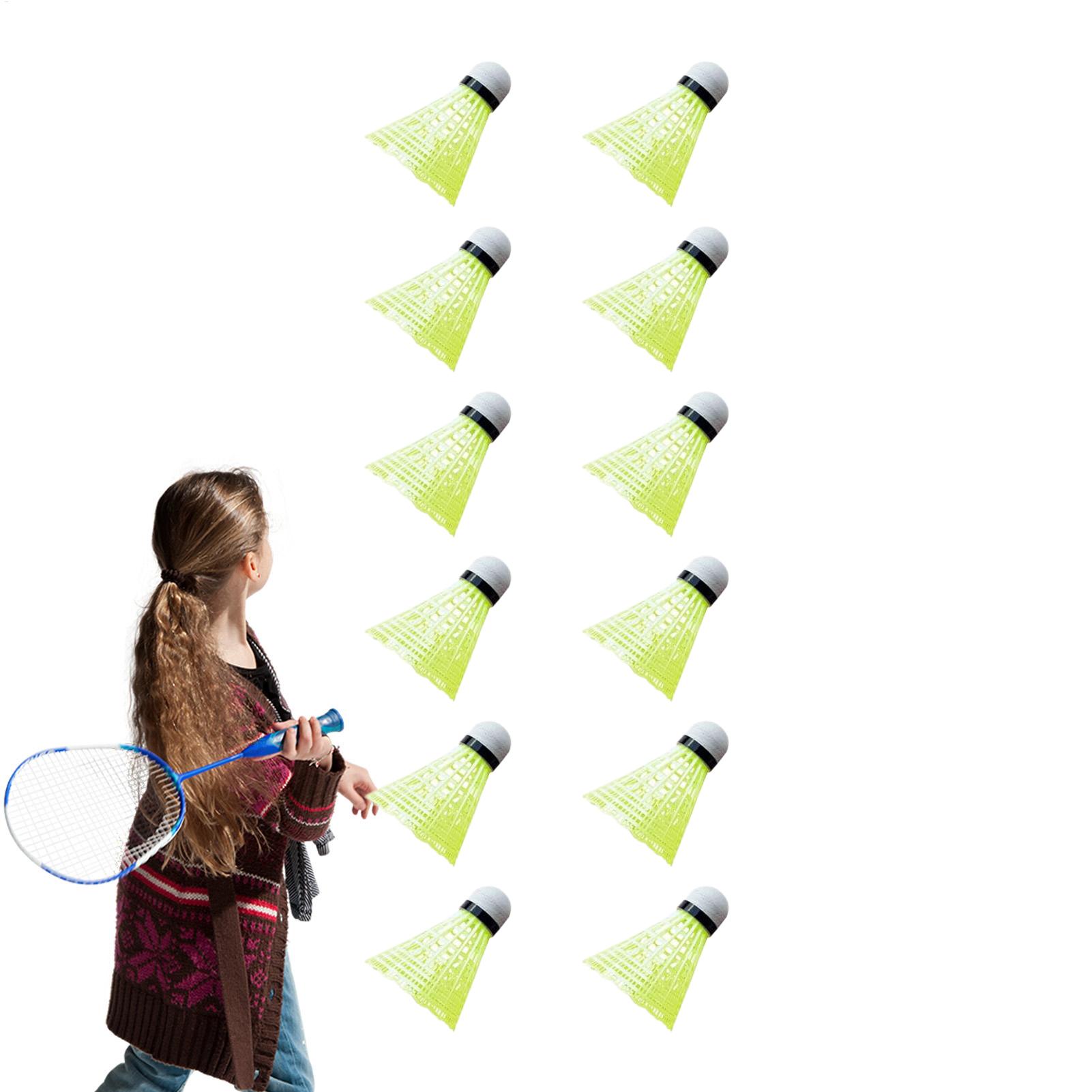 Volantes de bádminton, 12 piez - Nylon Shuttlecock 12 reseña y precio
