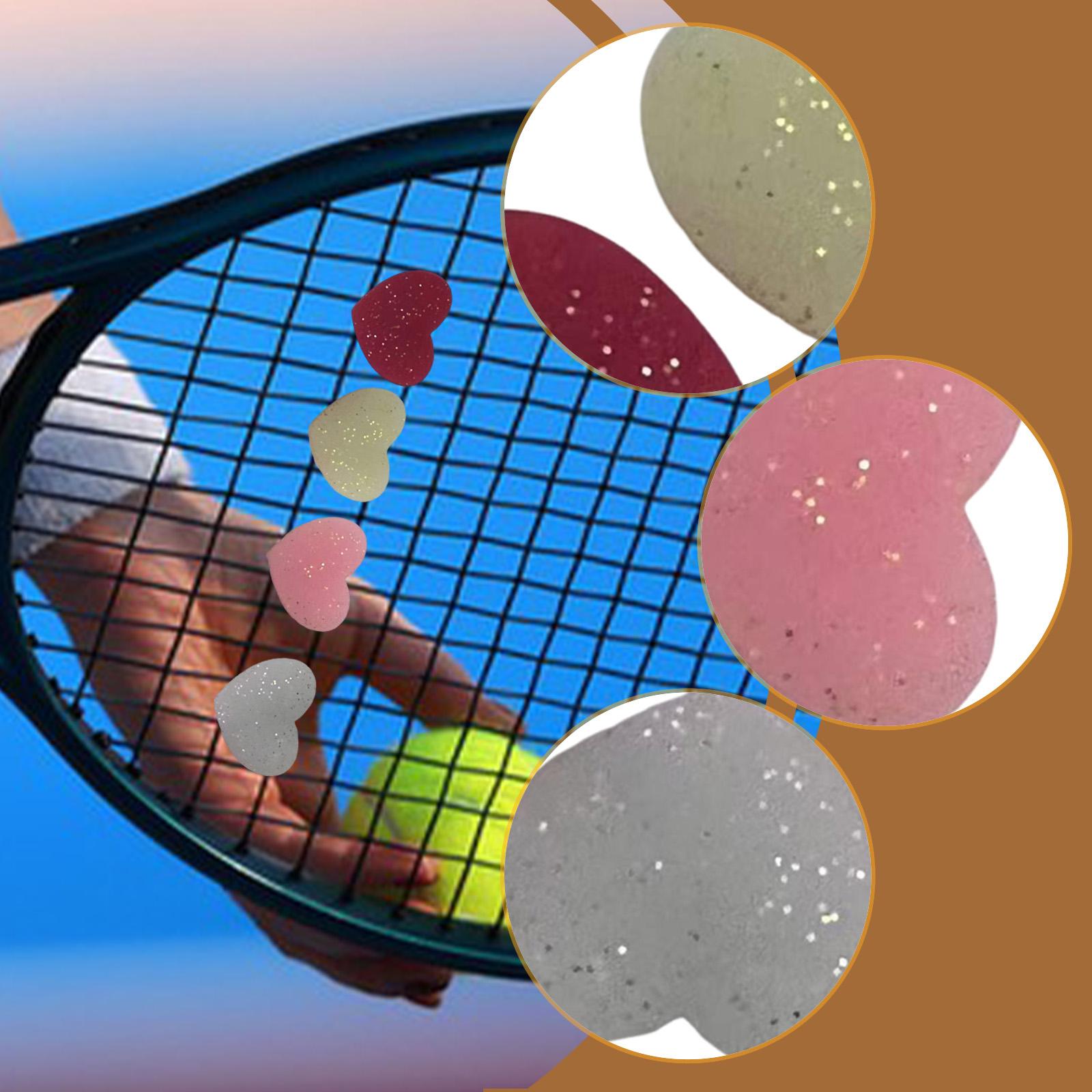 4 amortiguadores de vibracione - Racket Vibration Dampener reseña y precio
