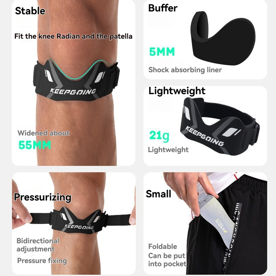 GTUBIKE, 1 Uds., banda de prot - Knee Brace Badminton reseña y precio