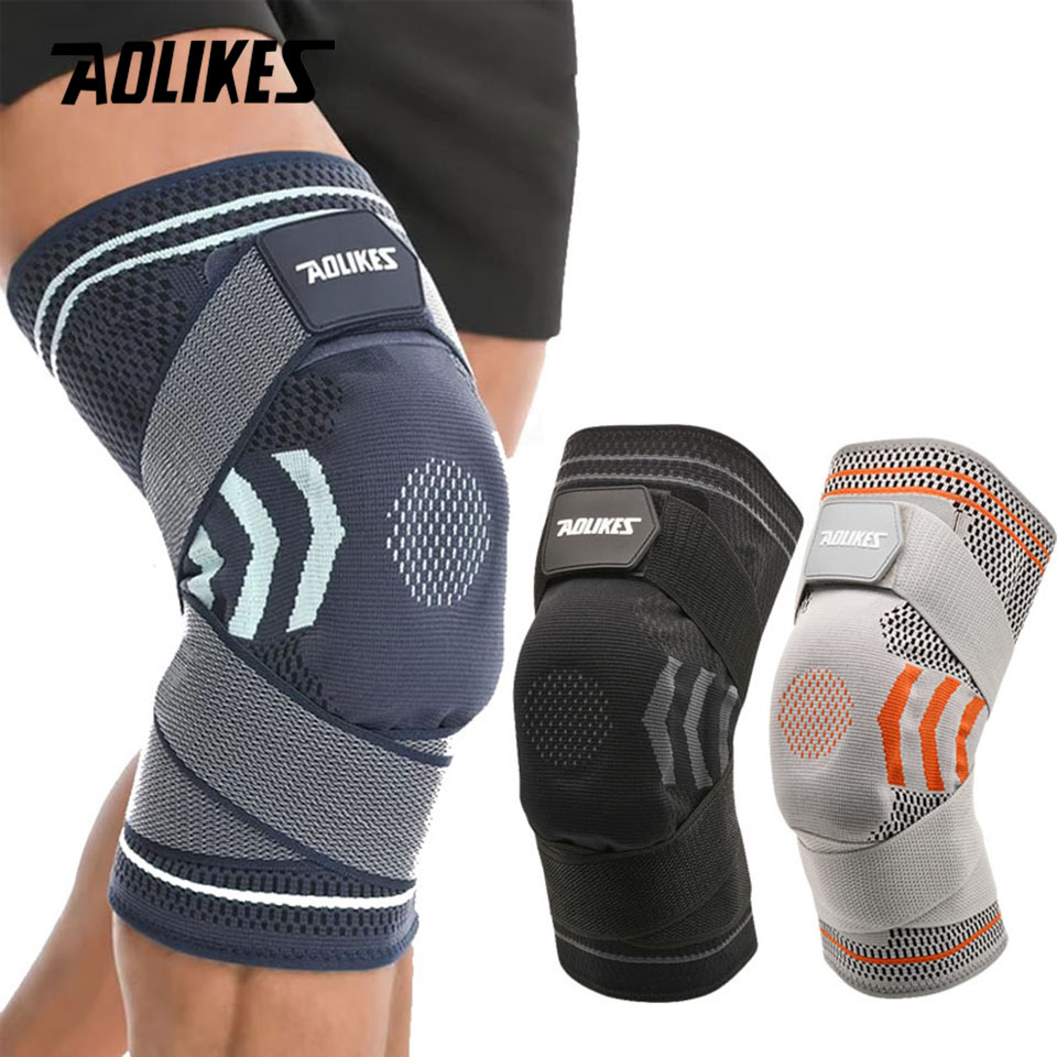 AOLIKES rodilleras con Gel de  - Knee Brace Badminton reseña y precio