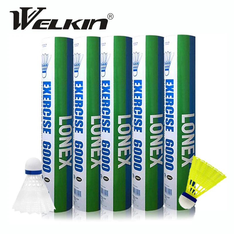 12 uds/barril Super fuerte Nyl - Nylon Shuttlecock 12 reseña y precio
