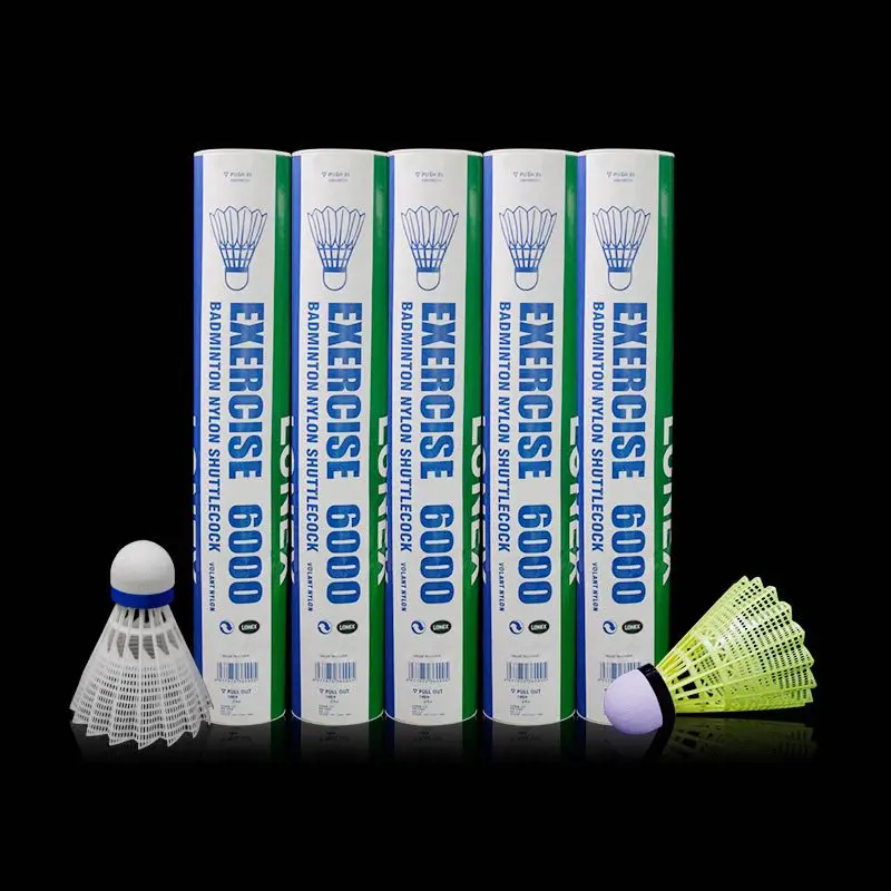 12 uds/barril Super fuerte Nyl - Nylon Shuttlecock 12 reseña y precio