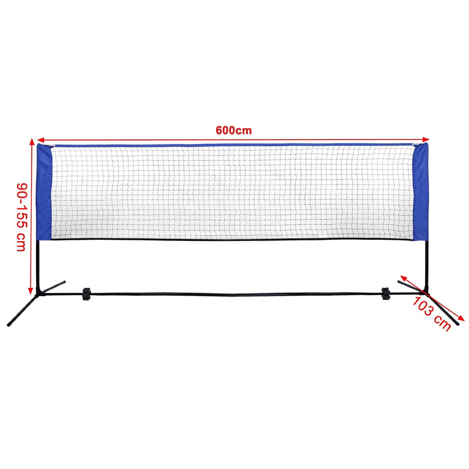 Red de tenis, tenis de fútbol, - Badminton Net reseña y precio
