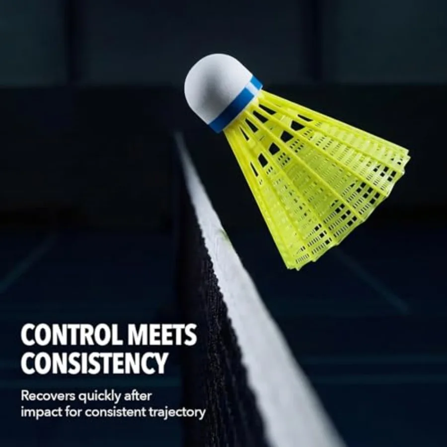 Volantes de bádminton de pluma - Nylon Shuttlecock 12 reseña y precio