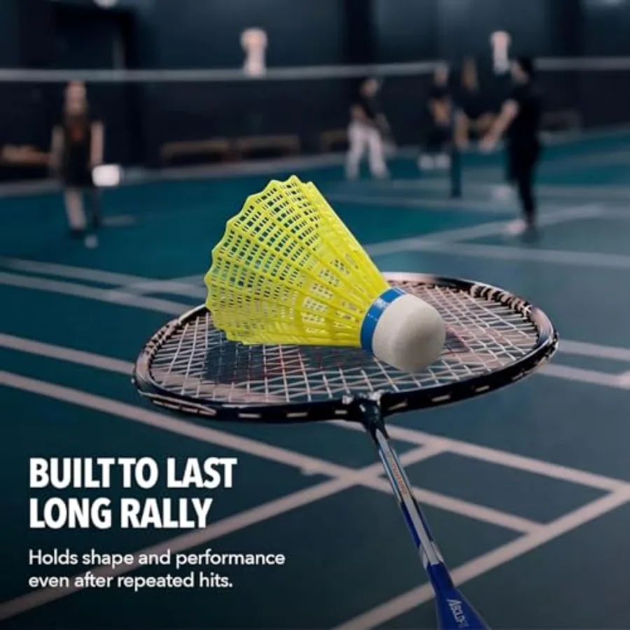Volantes de bádminton de pluma - Nylon Shuttlecock 12 reseña y precio