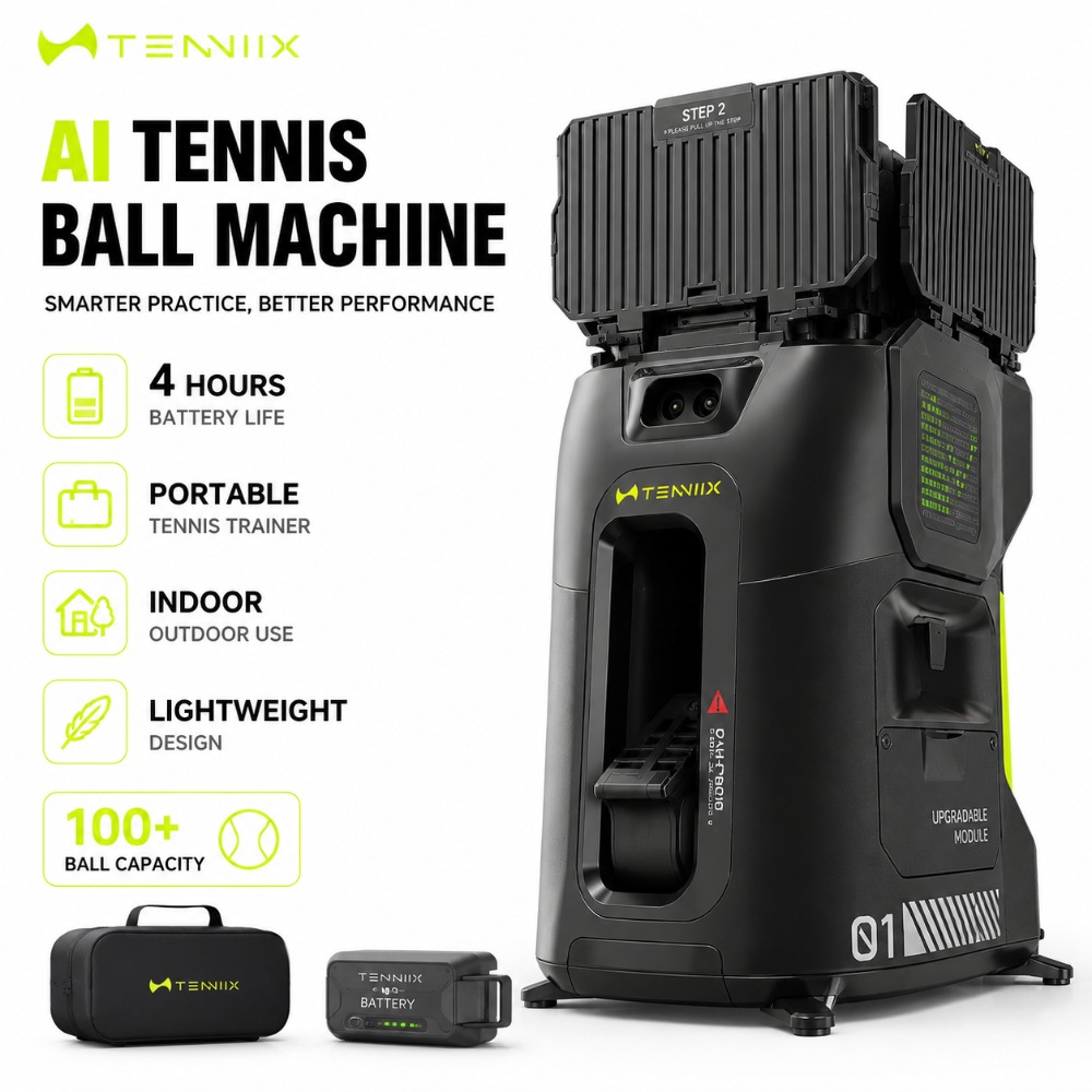 Máquina de Tenis Inteligente c - Badminton In English reseña y precio